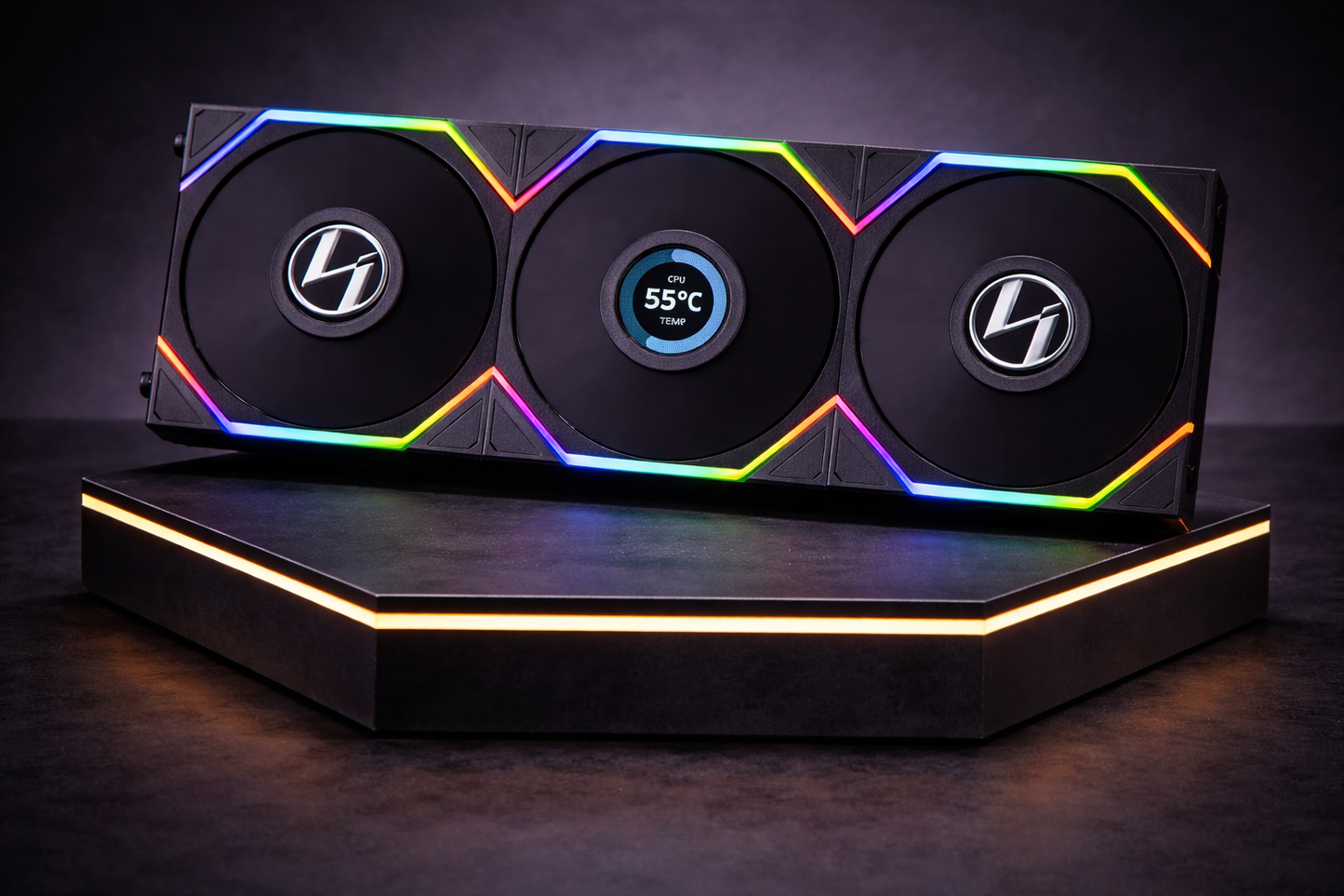 Lian Li Uni Fan TL LCD120