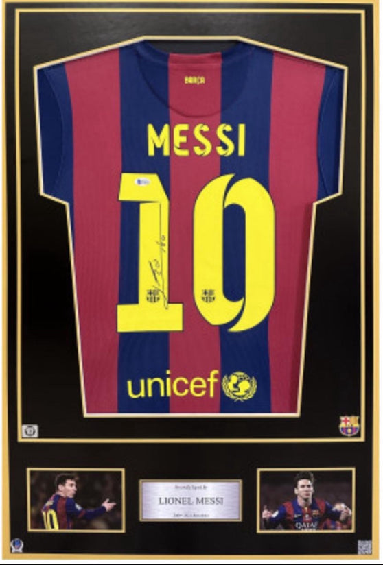 Messi Signed Shirt