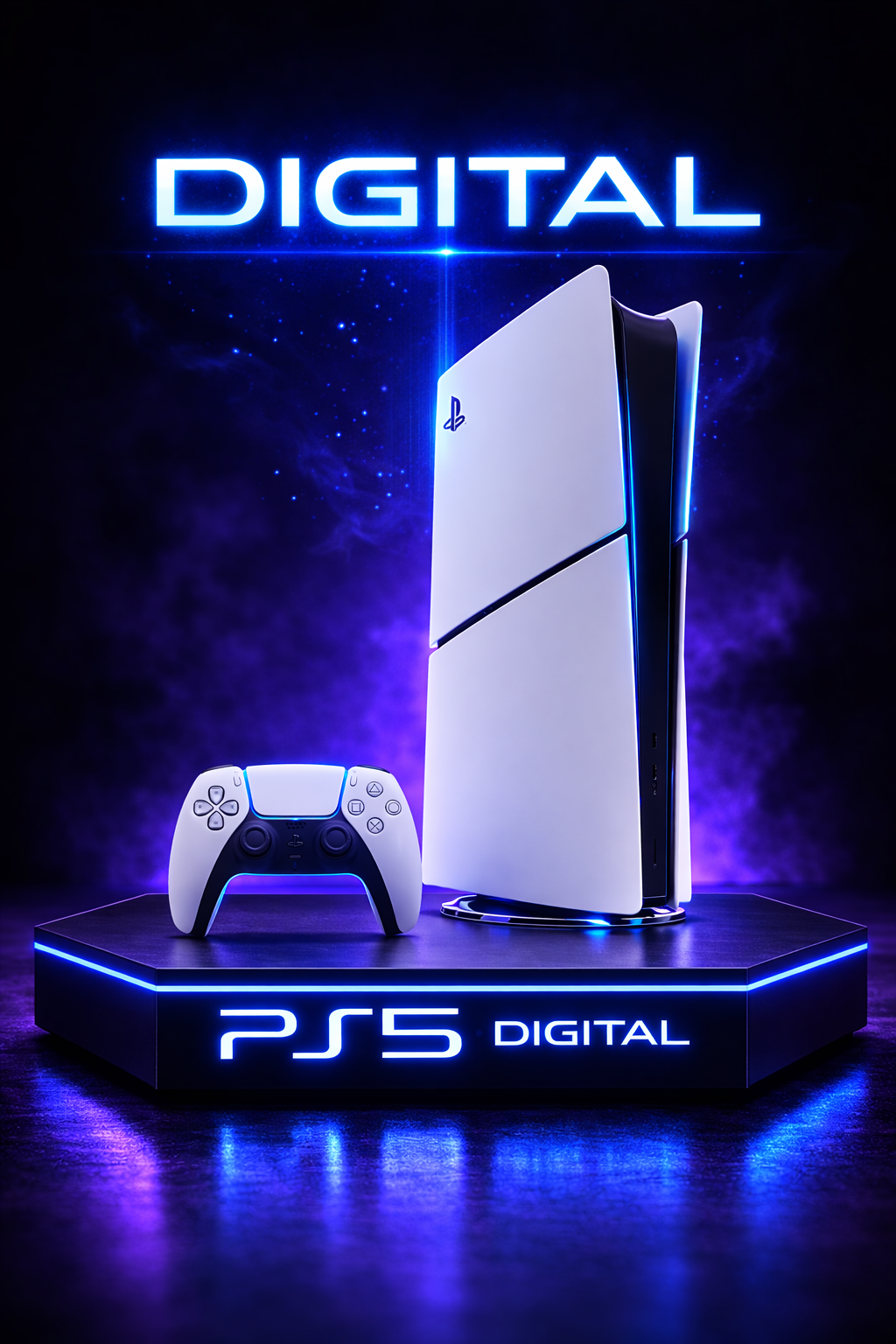 PlayStation 5 Digital Edition console