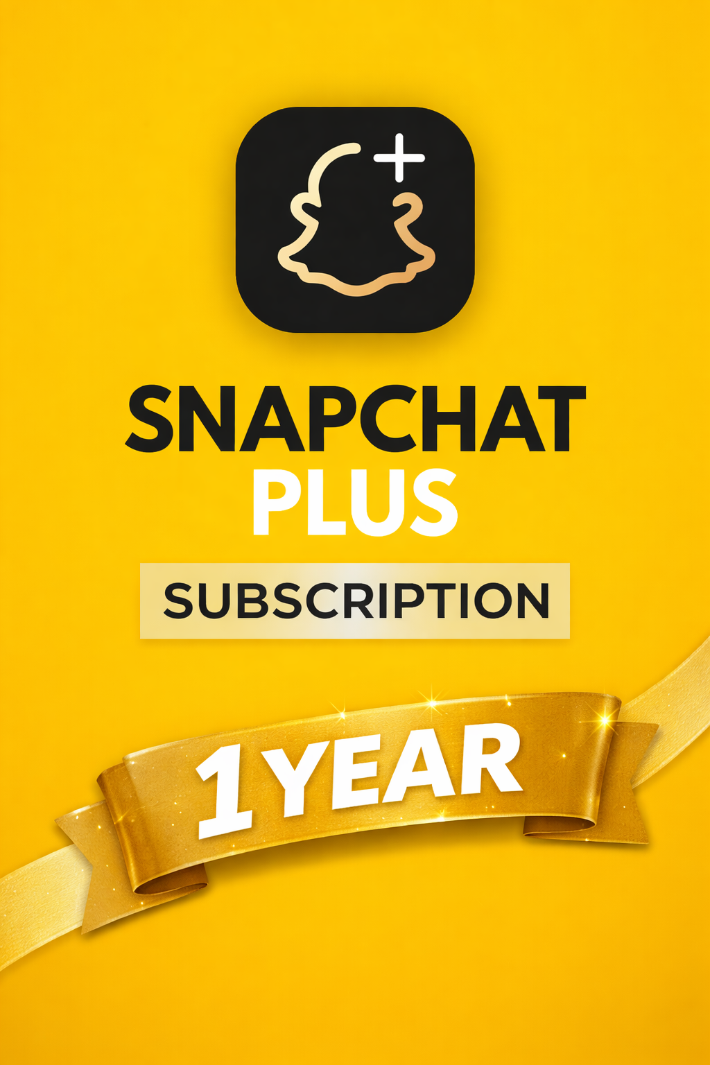 Snapchat Plus 1 year subscription