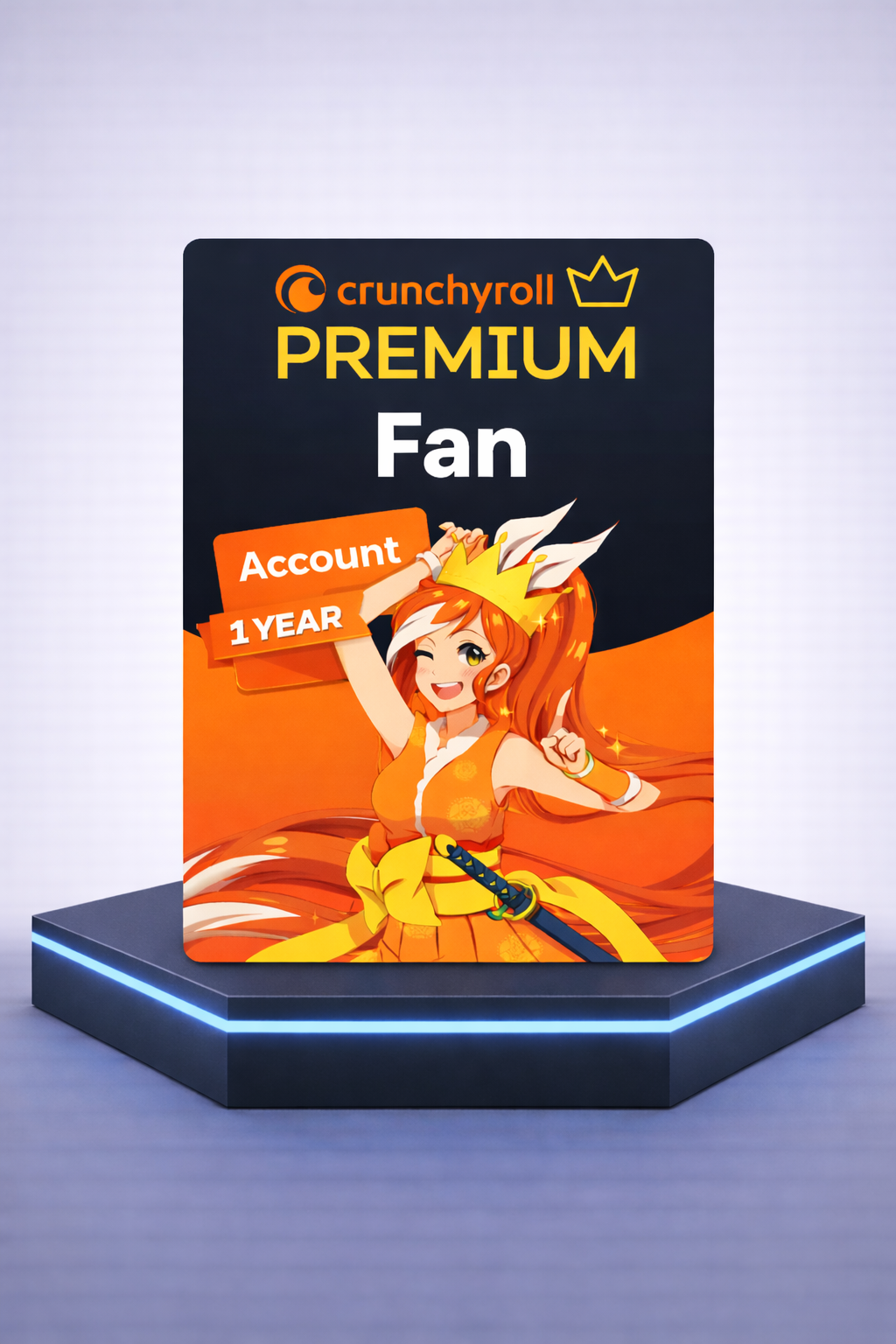 Crunchyroll  [ 1 Year ]  {Account}