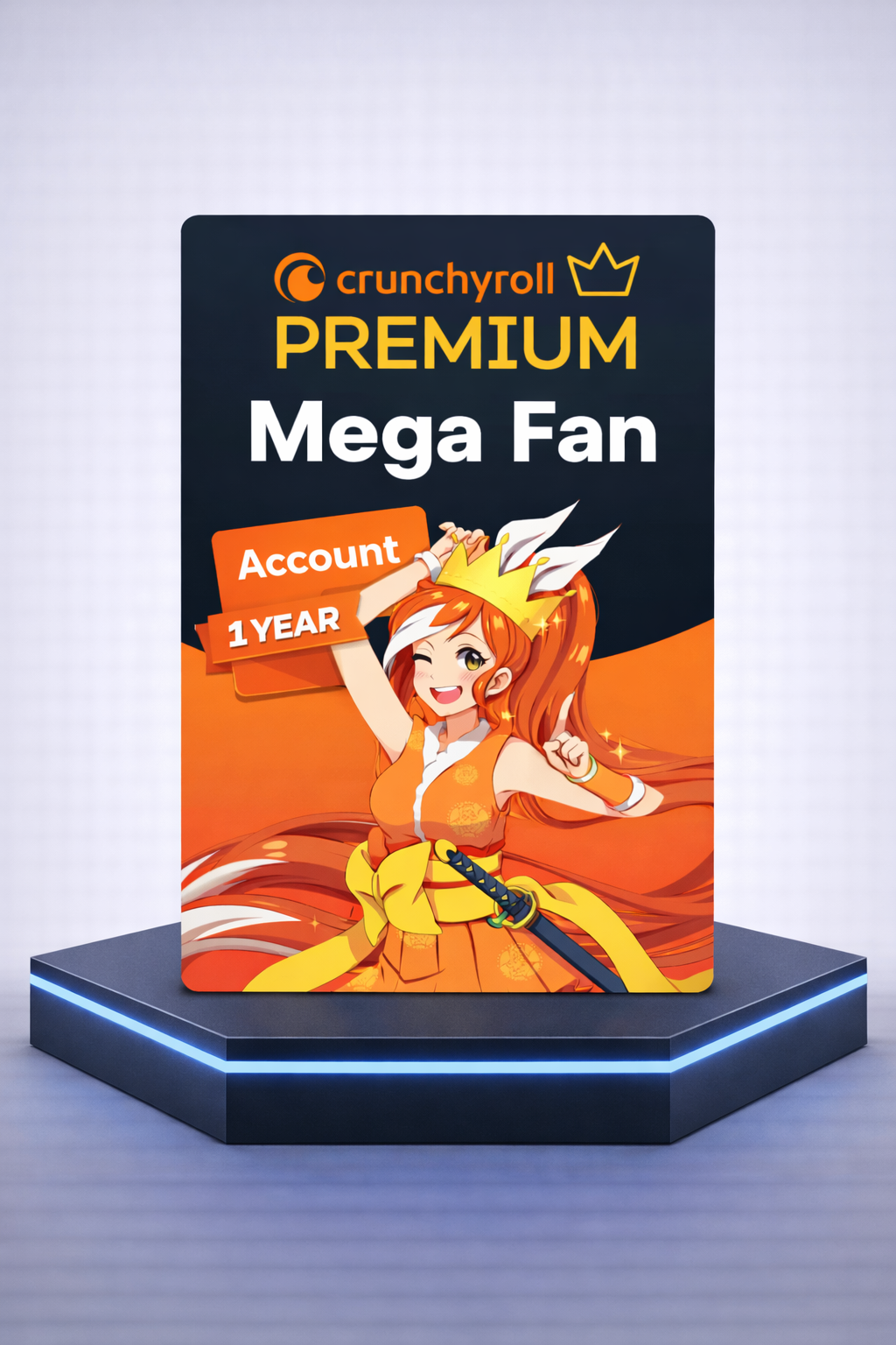 Crunchyroll  [ 1 Year ]  {Account}