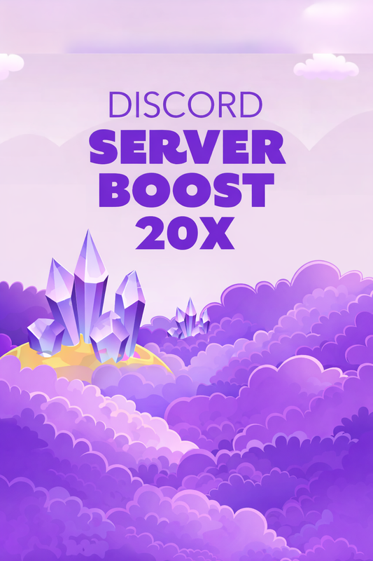 Discord Server Boost ( X20 )