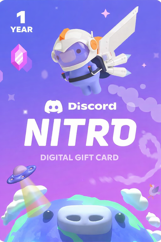 Discord Nitro Activation Key ( 1 Year )