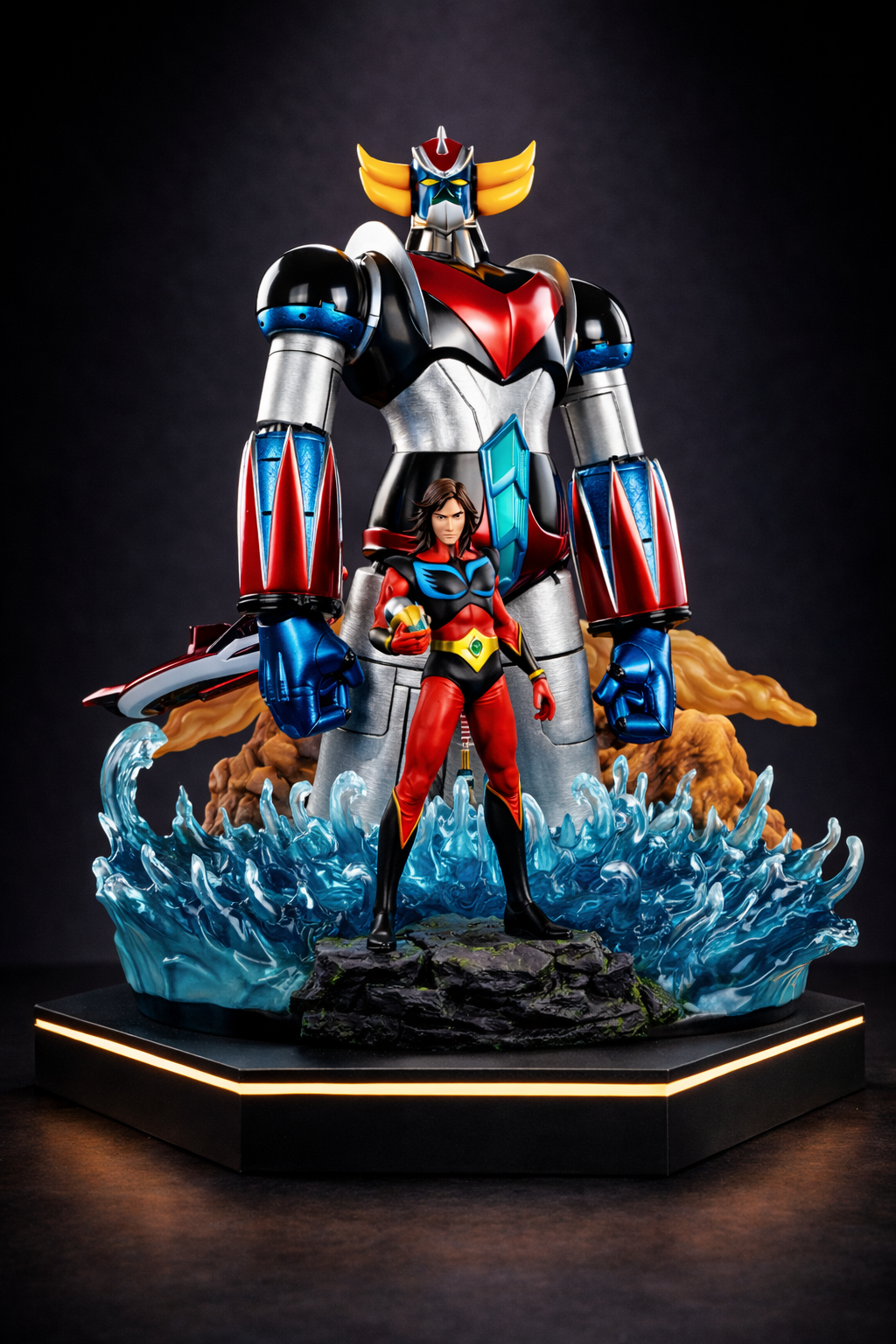 Grendizer & Duke Fleed - Cartoon Kingdom ( 100 Pieces Worldwide ) Limited Edition