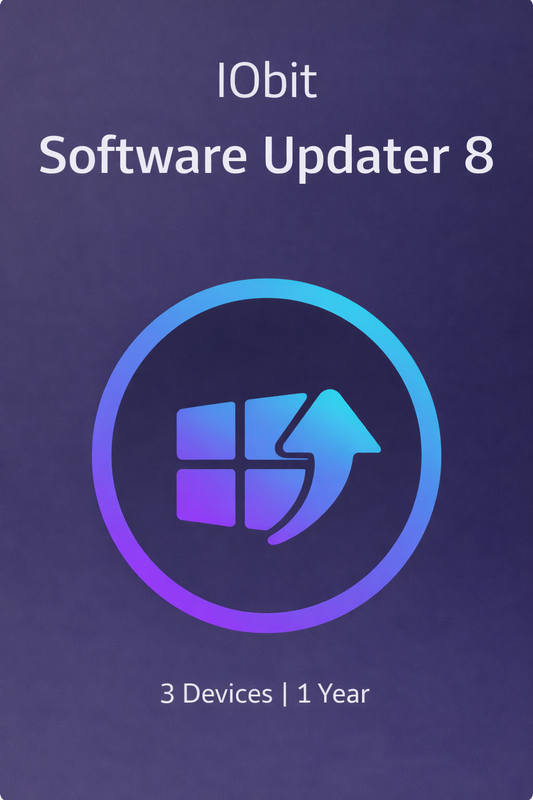 IObit Software Updater 8 (3 Devices) [1 Year]