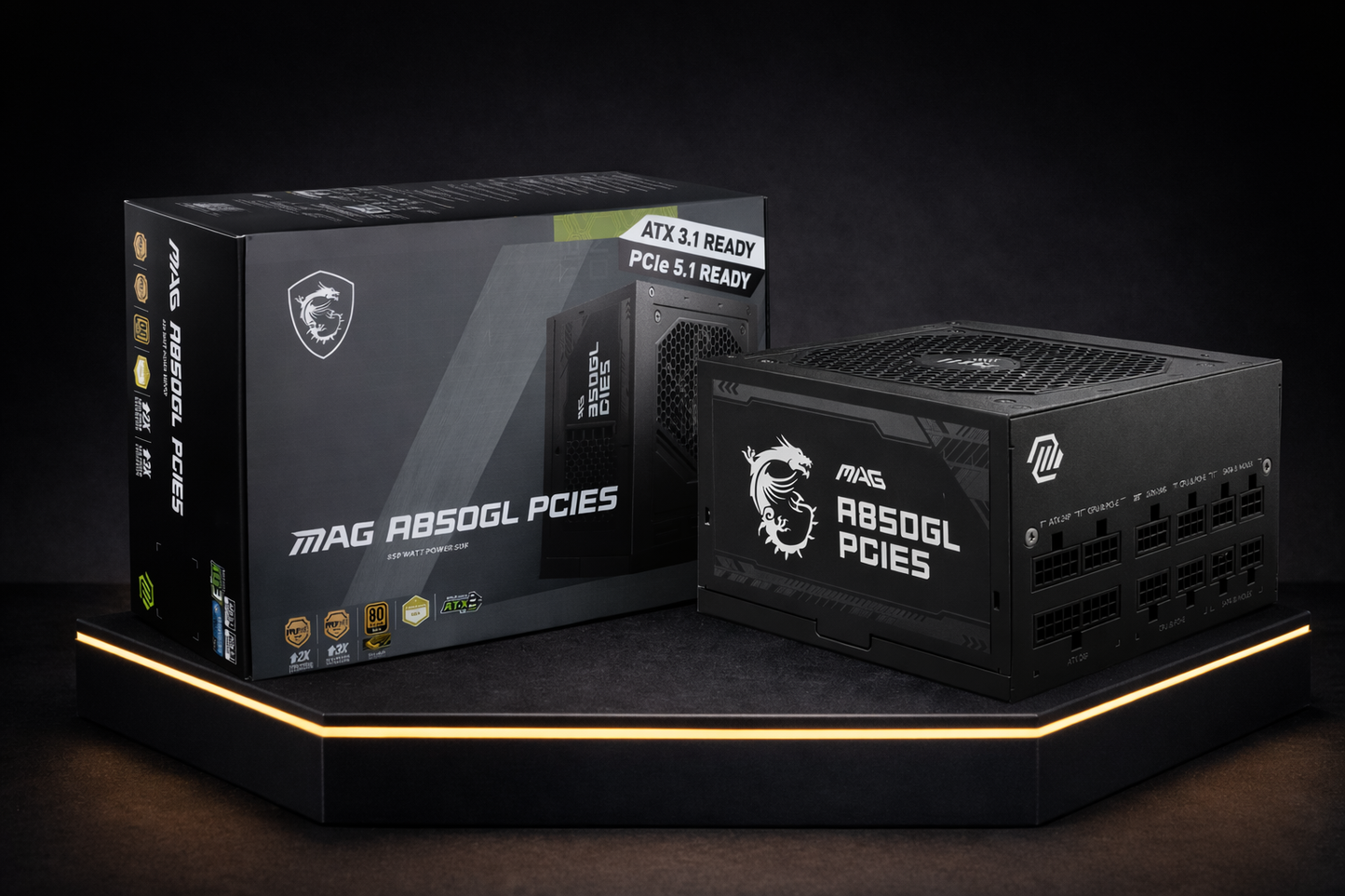 MSI MAG A850GL PCIe 5 80+ Gold